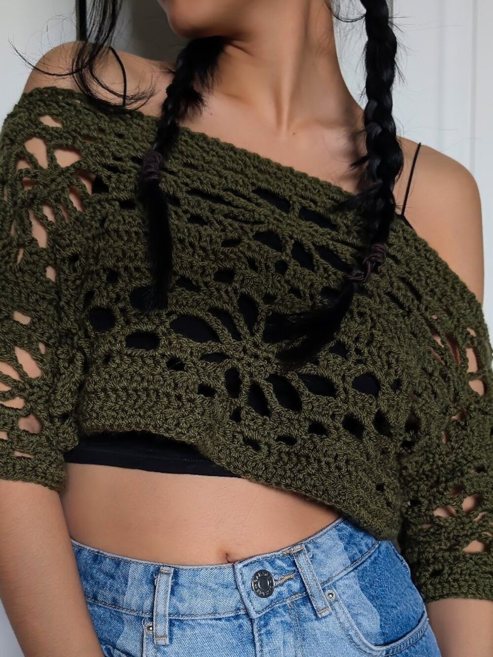 Flower Patterned Cover Up